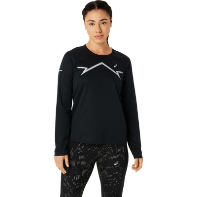 Asics Lite-Show Long Sleeve Top Woman Black