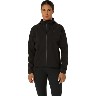 Asics Metarun Waterproof Jacket Woman Black