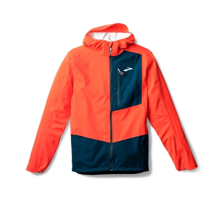 Brooks running High Point Waterproof Jacket 2 Hombre Rojo