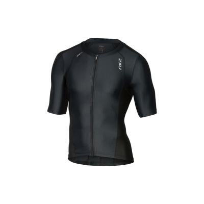 2xu Compression Sleeved Tri Top Homme Noir