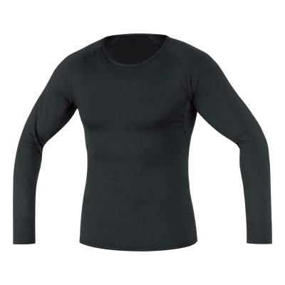 Gore Wear Base Layer Thermo Shirt Ras du Cou Men Black