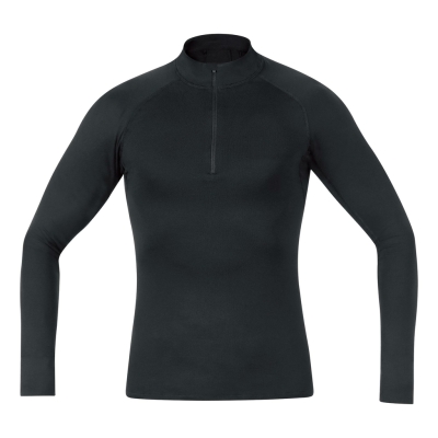 Gore Wear Base Layer Thermo Shirt 1/2 Zip Men Black
