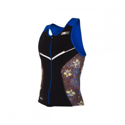 Zerod Racer Top Woman Black