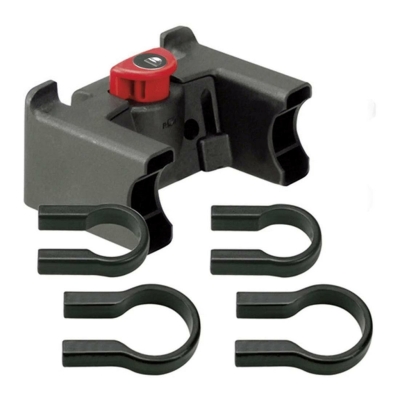 Klickfix Fixation Pour Cintre Avec Serrure + Collier 26 Et 31.8 Zwart