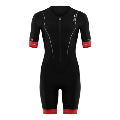 Huub Race Long Course Tri Suit Hombre Negro