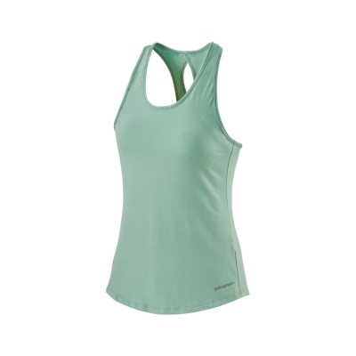 Patagonia Seabrook Run Tank Femenino Verde pastel