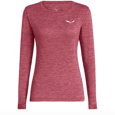 Salewa Puez Melange Dry Long Sleeve Tee Woman 
