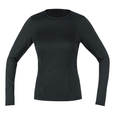 Gore Wear Base Layer Long Sleeve Shirt Woman Black