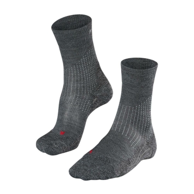 Falke Stabilizing Wool Femenino Gris