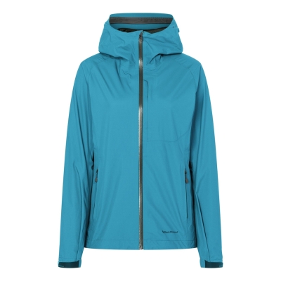 Black Diamond Highline Stretch Shell Femenino Azul