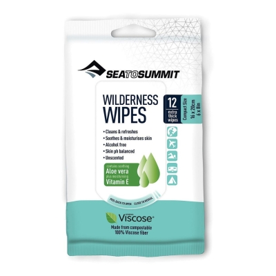 Sea To Summit Pack De 12 Lingettes S 16 X 20Cm White