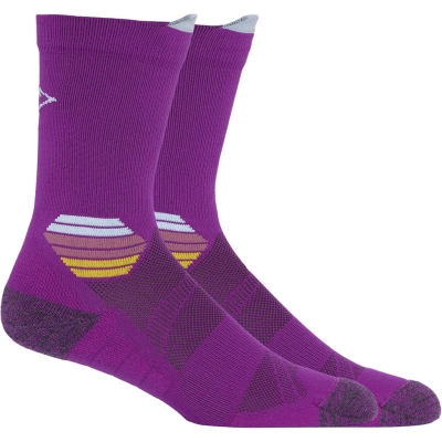 Asics Fujitrail Run Crew Sock Violeta
