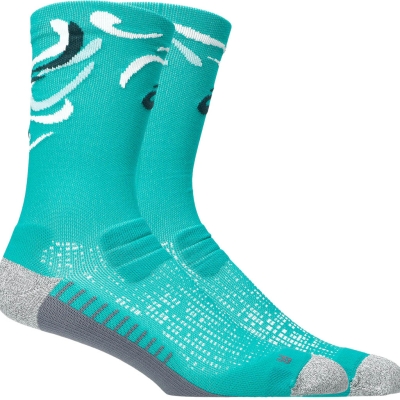 Asics PERFORMANCE RUN CREW SOCK Azul cielo