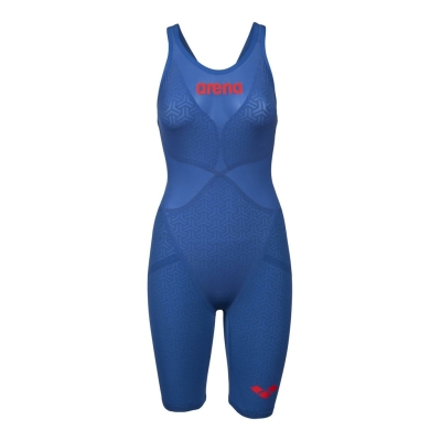Arena Powerskin Carbon Glide Ob Femenino Azul