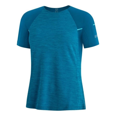 Gore Wear Vivid Shirt Femme Bleu