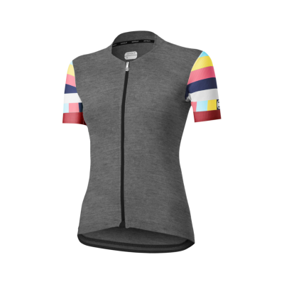 Dotout FLAG W JERSEY Dark Grey Frau Grau