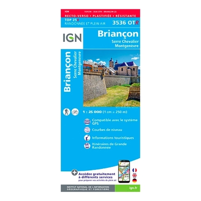 Cap Diffusion Top 25 - Briançon/Serre-Chevalier/Montgenèvre (Résistante) Blau