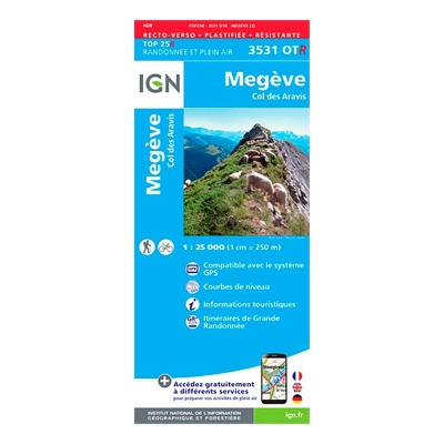 Cap Diffusion Top 25 - Megève /Col-Des-Aravis (résistante) Azul