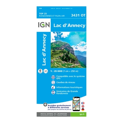 Cap Diffusion Top 25 - Lac Annecy Blue