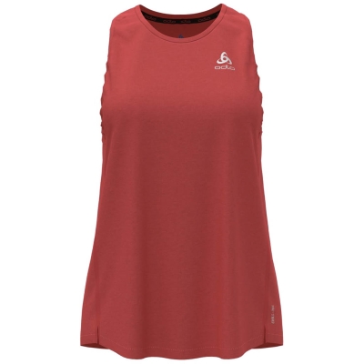 Odlo Debardeur Zeroweight Chill-Tech Femme Rouge