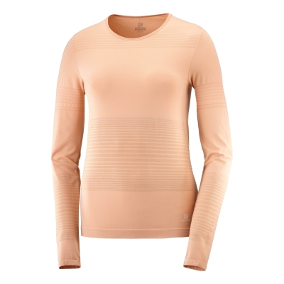 Salomon Elevate Move On Long Sleeve T-Shirt Woman Fishing