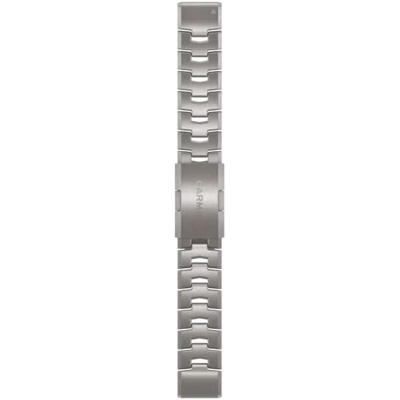 Garmin Bracelet QuickFit / 26mm / Titane / Pur Black