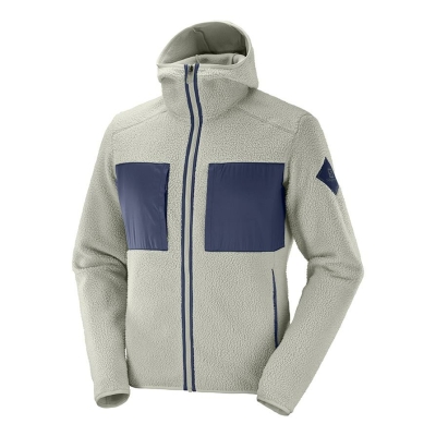 Salomon Essential Warm Teddy Homme Gris clair