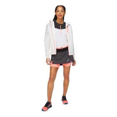 Asics Fujitrail Jacket Woman White