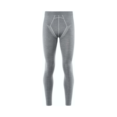 Falke Wool-Tech Long Tight Hombre Gris
