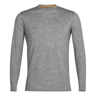 Icebreaker Sphere II Long Sleeve Shirt Hombre Gris
