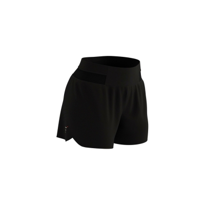 Compressport Performance Overshort Femenino Negro