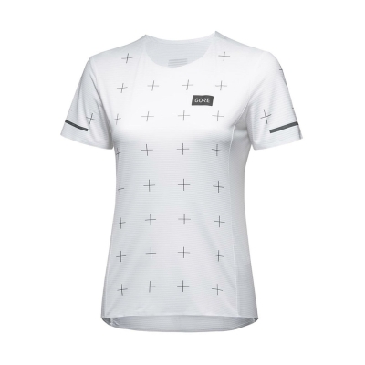 Gore Wear Contest Daily Tee Femme Blanc