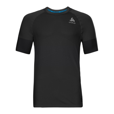 Odlo T-Shirt Manches Courtes Ceramicool Motion Femenino Negro