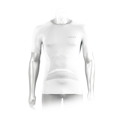 Falke Maillot Athletic Fit MC Men White