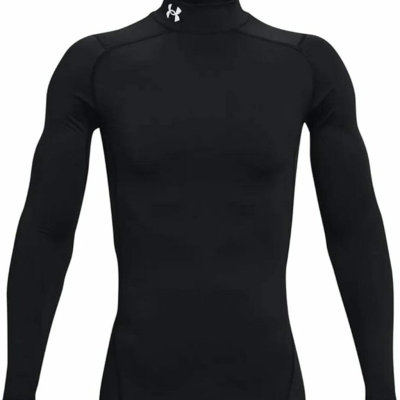 Under Armour Cg Armour Comp Mock Mann Schwarz
