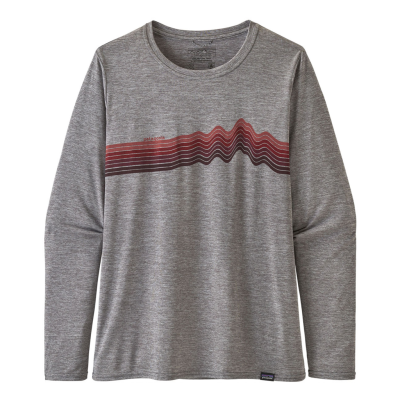 Patagonia Long Sleeve Cap Cool Daily Graphic Shirt Frau 