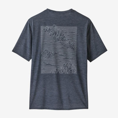 Patagonia Cap Cool Daily Graphic Shirt Hombre Azul