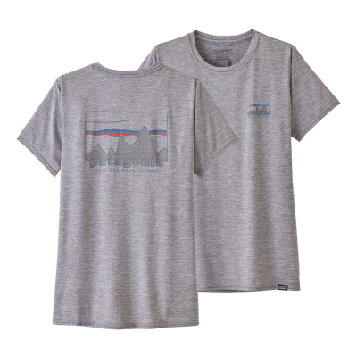 Patagonia Cap Cool Daily Graphic Shirt Woman Grey
