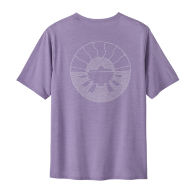 Patagonia Cap Cool Daily Graphic Shirt - Waters Hombre Violeta