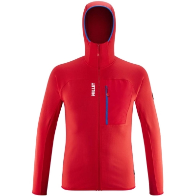 Millet Trilogy Lightgrid Hoodie Homme Rouge