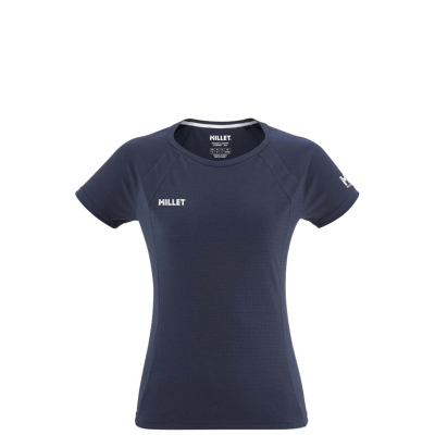 Millet Fusion Tee-shirt Short Sleeve Woman Blue