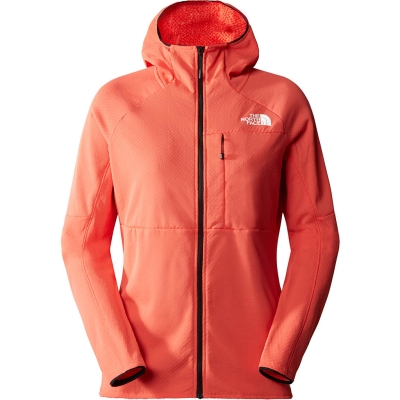 The North Face Futurefleece Full Zip Hoodie Femme Orange
