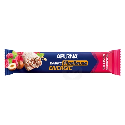 Apurna Barre Energie Noisette/Framboise - Unitaire 40g 