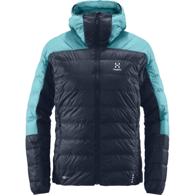 Haglofs L.I.M Down Hood Femme Bleu