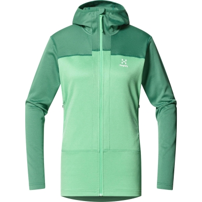 Haglofs Roc Flash Mid Hood Women Vrouwen Groente
