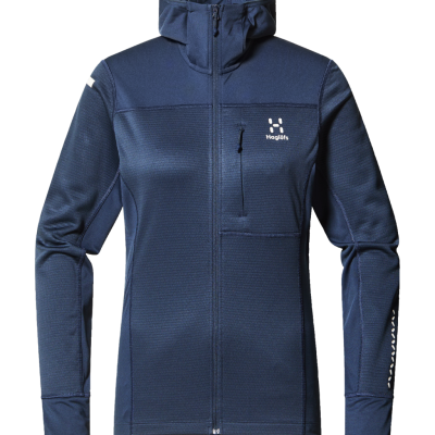 Haglofs L.I.M Mid Multi Hood Femme Bleu marine