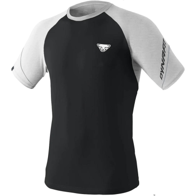 Dynafit Alpine Pro Short Sleeve Shirt Mann Weiß und Schwarz
