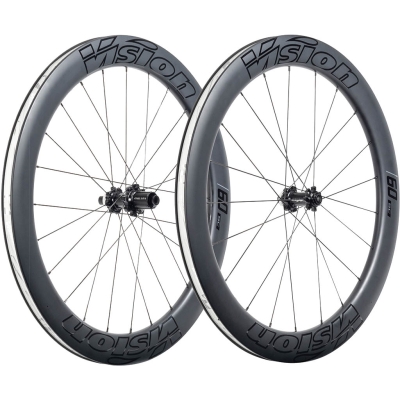 Vision PAIRE DE ROUES VISION SC60 DISC SHIMANO HG11 Carbone