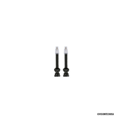 Vision VALVES VISION TUBELESS 60 mm Black