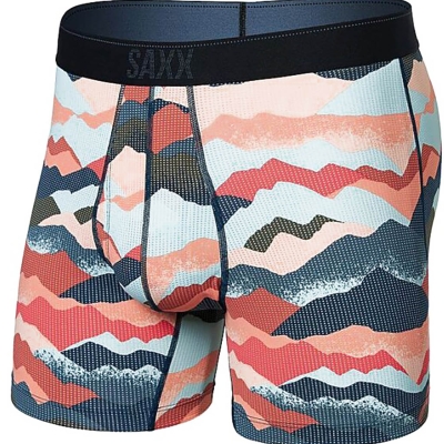 Saxx Quest Quick Dry Mesh Boxer Brief Fly Men Multicoloured